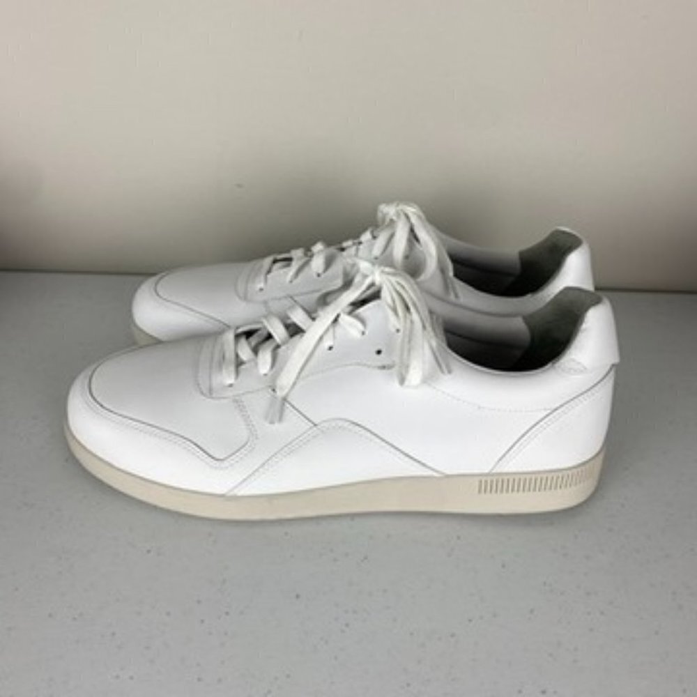 NWOB Everlane The ReLeather Court Sneaker Womens 15 Mens 13 White